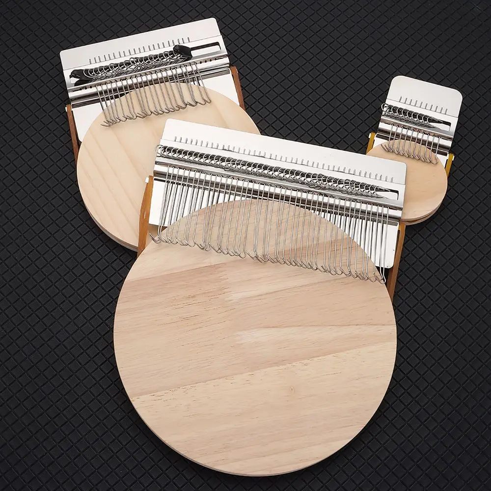 작은 나무 직조 스피드위브 타입 직조 DIY 섬유 도구, 다닝 머신, 재미있는 수선 도구, 스티칭 수선 청바지 의류 제작