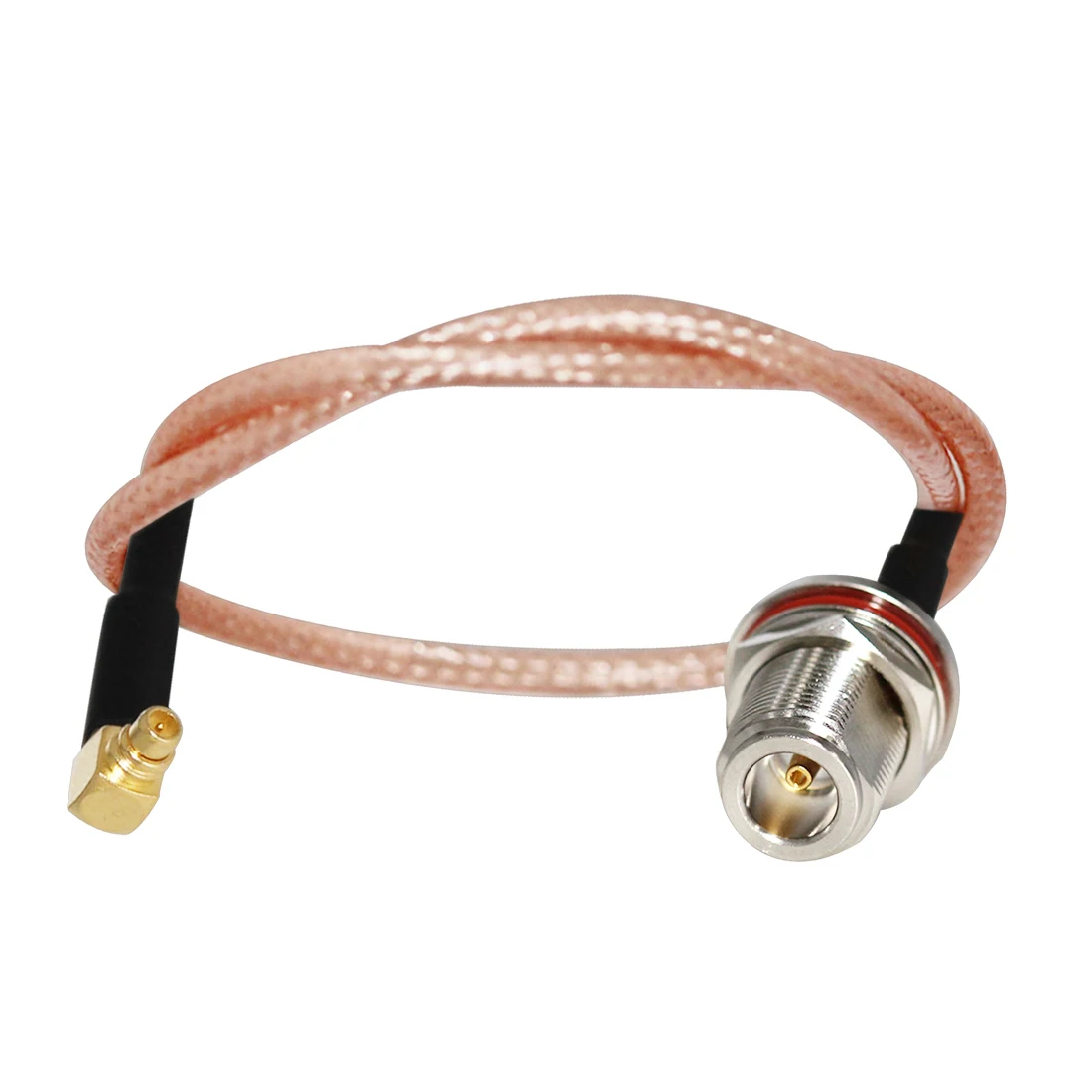N Typ Weibliche Schutzwand Zu MMCX Stecker Rechten Winkel Zopf Kabel RG316 RG174 RG178 15cm/30cm/50cm/100cm Für Wifi Router