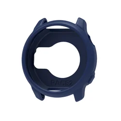 Soft Silicone Watch Case - High Quality Rubber Cover Protective Shell for Stylish Watch Decoration (6 navy blue)