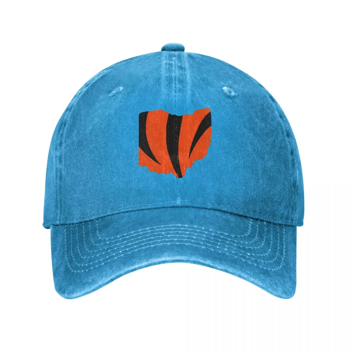 

Bengals Ohio Baseball Cap Bobble Hat Golf Wear Cap For Women Men'S