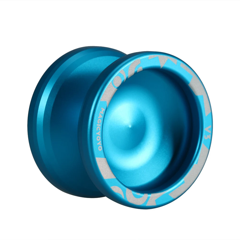 Yoyo Ball Magic YoyoY01 Professional Response Classic Aluminum Alloy Metal with Spinning String 10 Ball Stainless KK Bearing