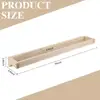 4 Pcs Wall Mounted Shoe Rack Organizer Space Saving Durable Wood Hanging Holder Footwear Storage Rackbasket Organizer Bouquet 3