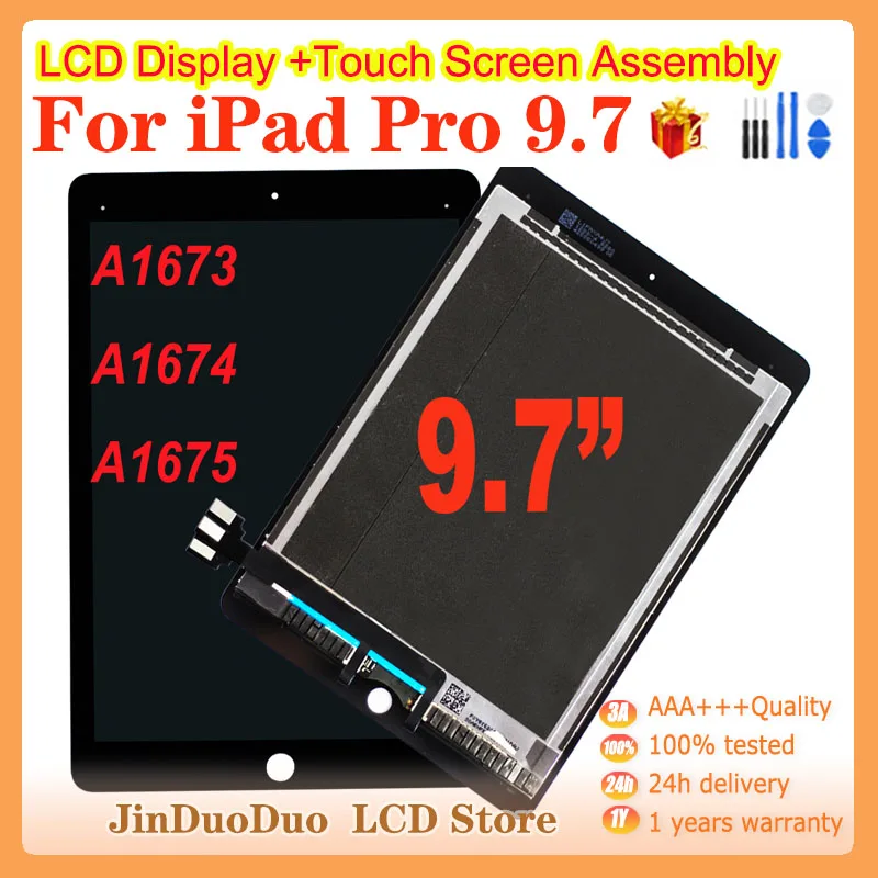 Lcd Per Ipad Pro 9.7 Pro 10.5 Pro 12.9 Display Lcd Touch Screen Assembly Combo A1673 A1674 A1701 A1709 A2152 A2123/A1652 A1584