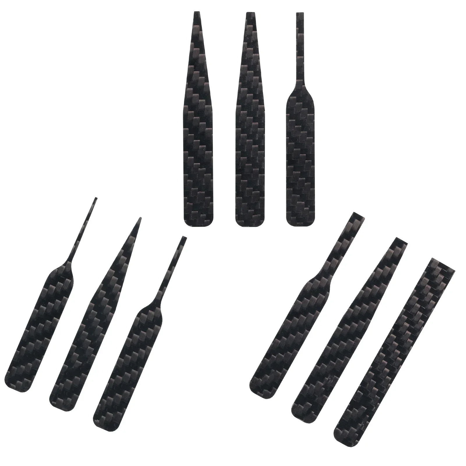 Carbon Fiber Sanding Stick Abrasive Tools 3Pcs/set sanding plate tool sanding sponge tool model polishing tool model tools
