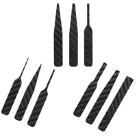 DSPIAE CFB-S01 CFB-S02 CFB-S03 Lrregular Carbon Fiber Sanding Stick Black 3Pcs/set Abrasive Tools 1