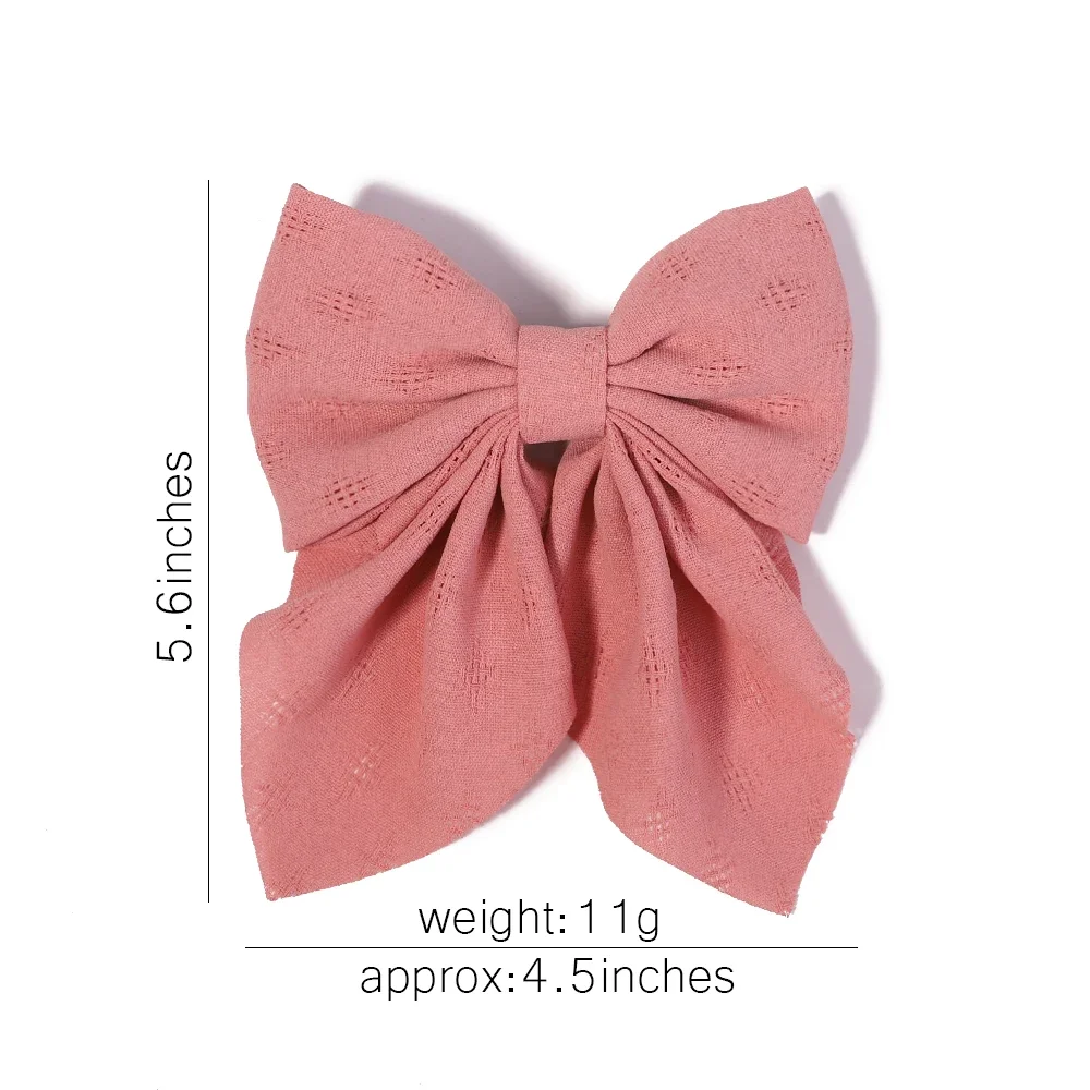 Hair accessories 2Pcs/Set Bowknot Hair Clips For Baby Girls