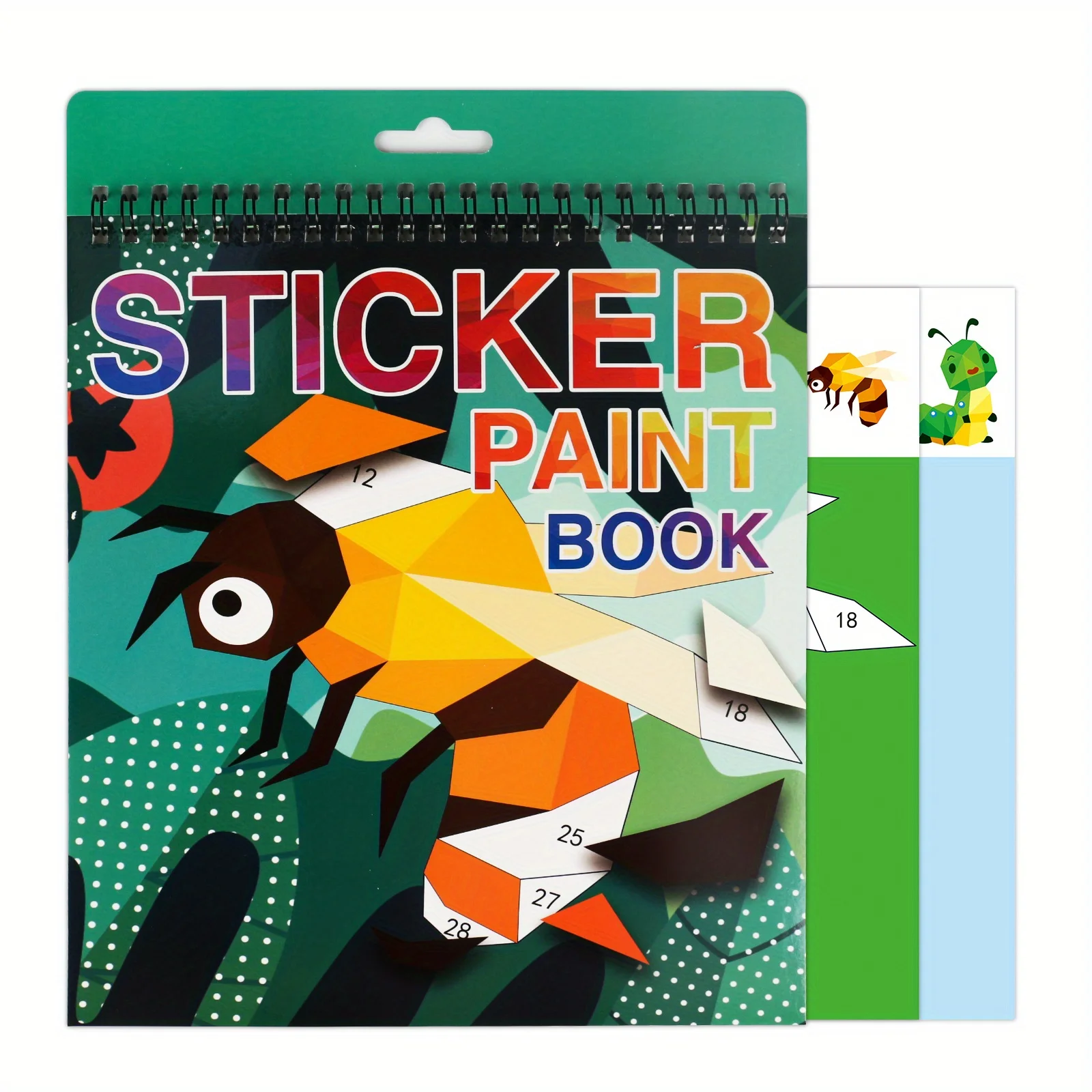 Sticker Book Crafts for Kids Ages 4-8: Engaging Brain Game and Travel Toy Gift