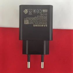 45W PD Super Fast Charge Adapter with 5A Type - C Cable - EU charger black