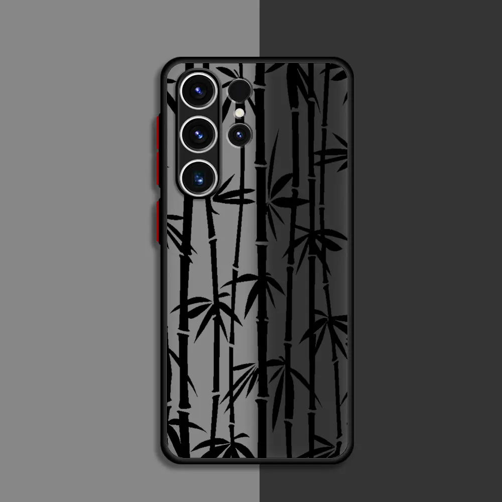 thumbnail image 1 of Matte Case For Samsung Galaxy S22 S23 Ultra S24 S20 S21 FE S10 Plus Capa Note 20 10 Lite Phone Funda Gothic Style Black Lip, 1 of 5