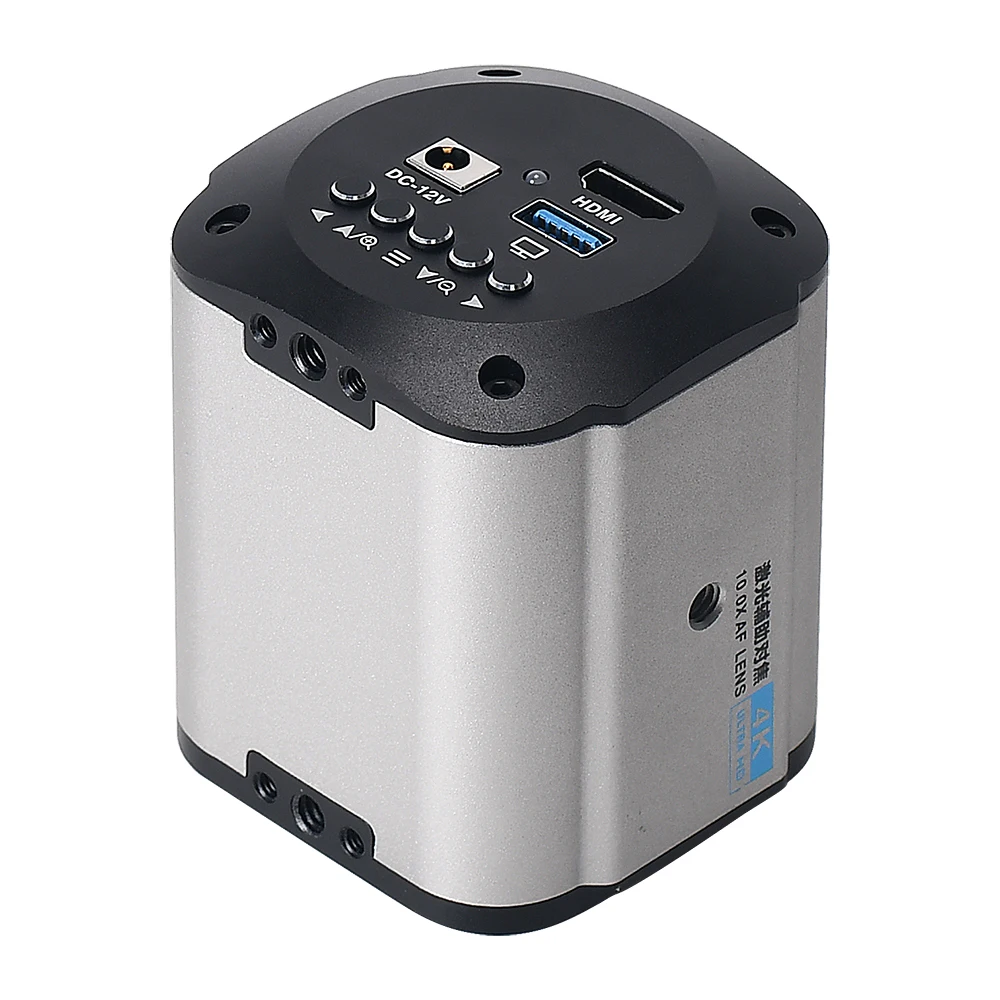 USB HDMI 듀얼 출력 라이브 올인원 카메라 대형 필드 뷰 산업용 비디오 현미경 전화 PC PCB 납땜 수리용