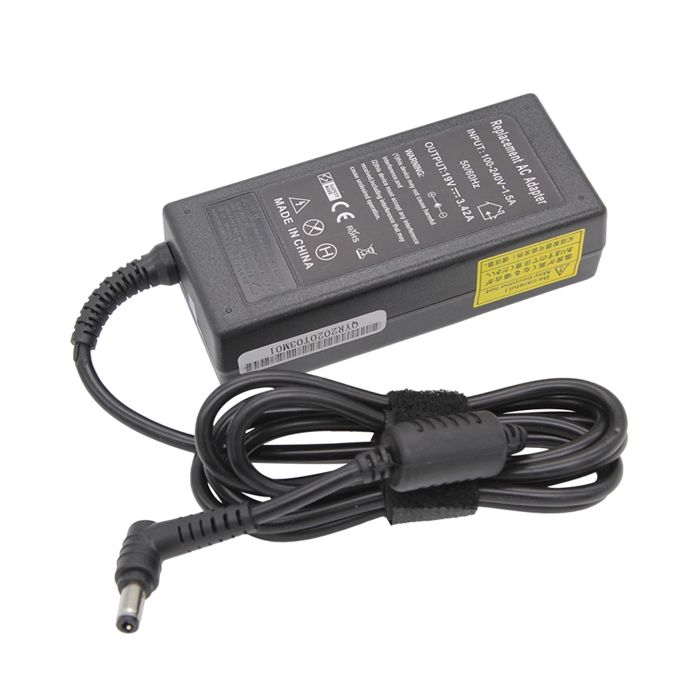 Adaptador 19v do Carregador do Portátil 3.42a 65w 5.5x2.5 mm ca para Asus X550c A450c Y481c V85 A52f X450 X450l X550v X501la X551c X555 - Imagem 6