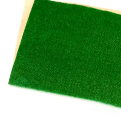 Large Artificial Grass Mat for Model Train or Garden Décor - 35x100cm (Dark green)