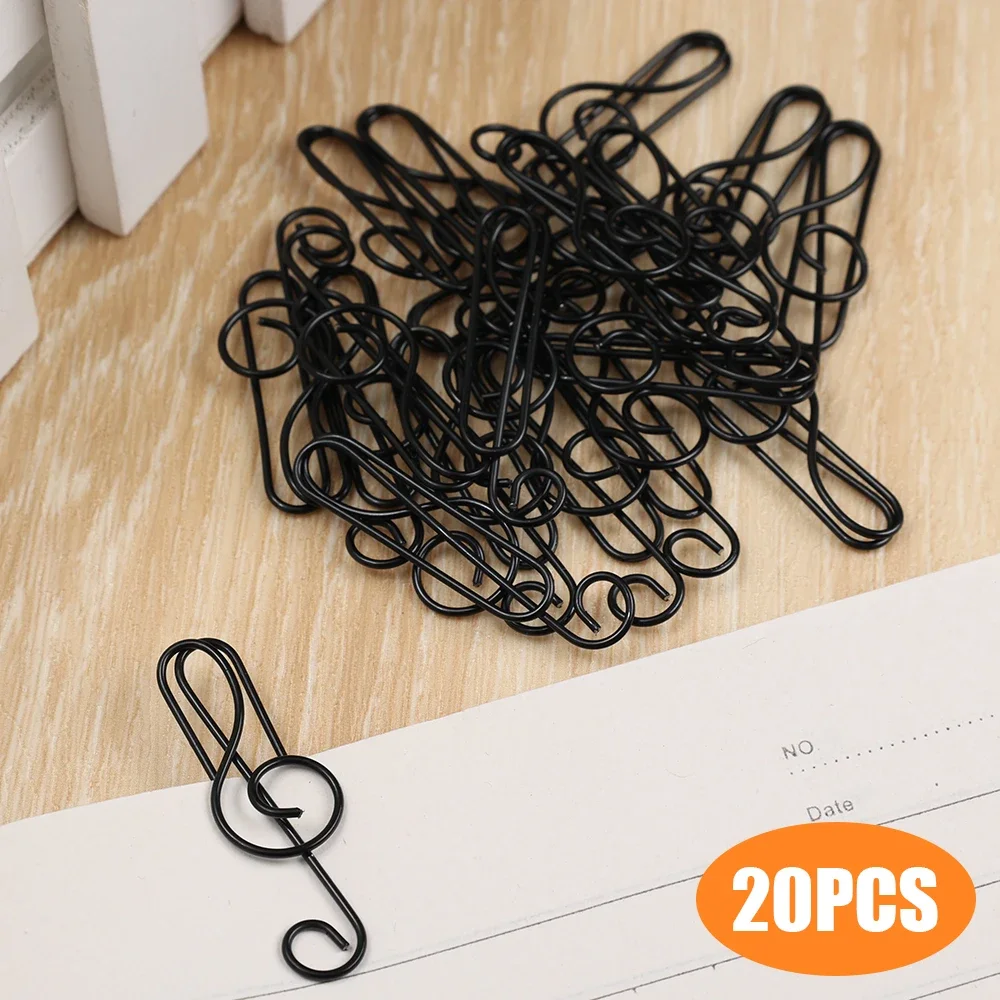 108 Pieces Usical Note Paper Clips, Ulti-Coloured Etal Paper Clips - View #9