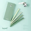 Lopet Kawaii New Neutral Pen Caneta Rotating Out of Core Stationery 0.5mm Black ink Signature Pens School Office Writing Tool ﻿ 5