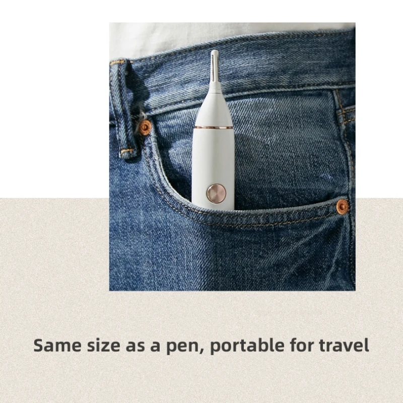SOOCAS N1 Nose Hair Trimmer Multifunctional Trim Eyebrows Sideburn Hair Ears Portable Waterproof Electric