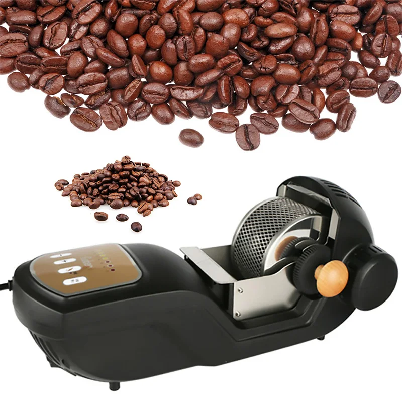 110/220V Automatic Small Portable Household Hot Air Coffee Bean Roasting Machine Kitchen Baking Tool