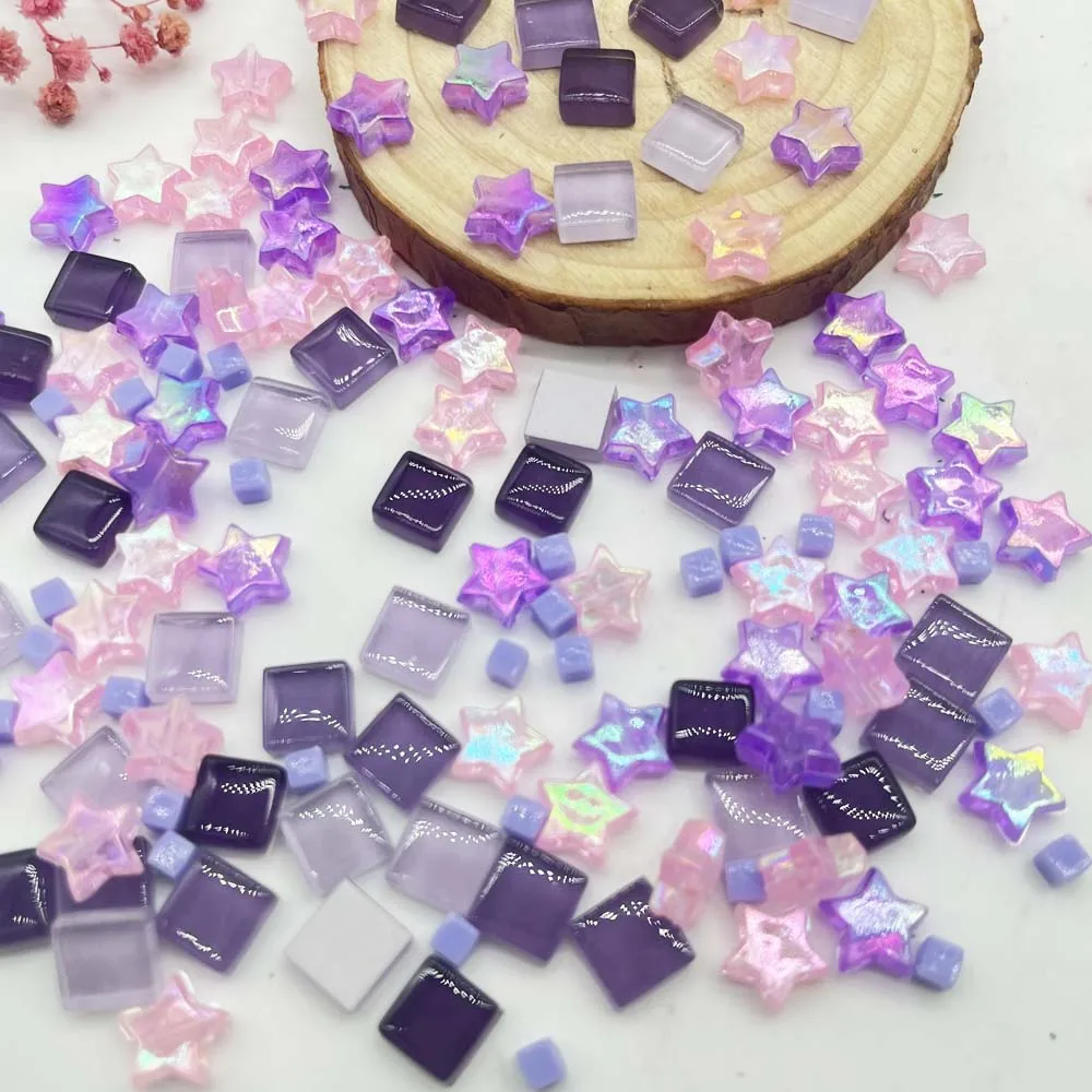 Rainbow Glass Mosaic Tiles 6