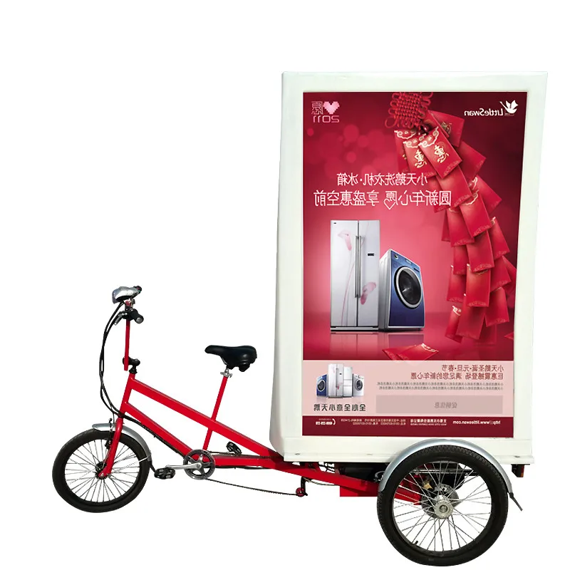 Higher LED Pedal Boost Electric Tricycle Advertising Bike for Advertisements Outdoor Promotion 3 Wheel Advertising Tricycle higher led pedal boost electric tricycle advertising bike for advertisements outdoor promotion 3 wheel advertising tricycle