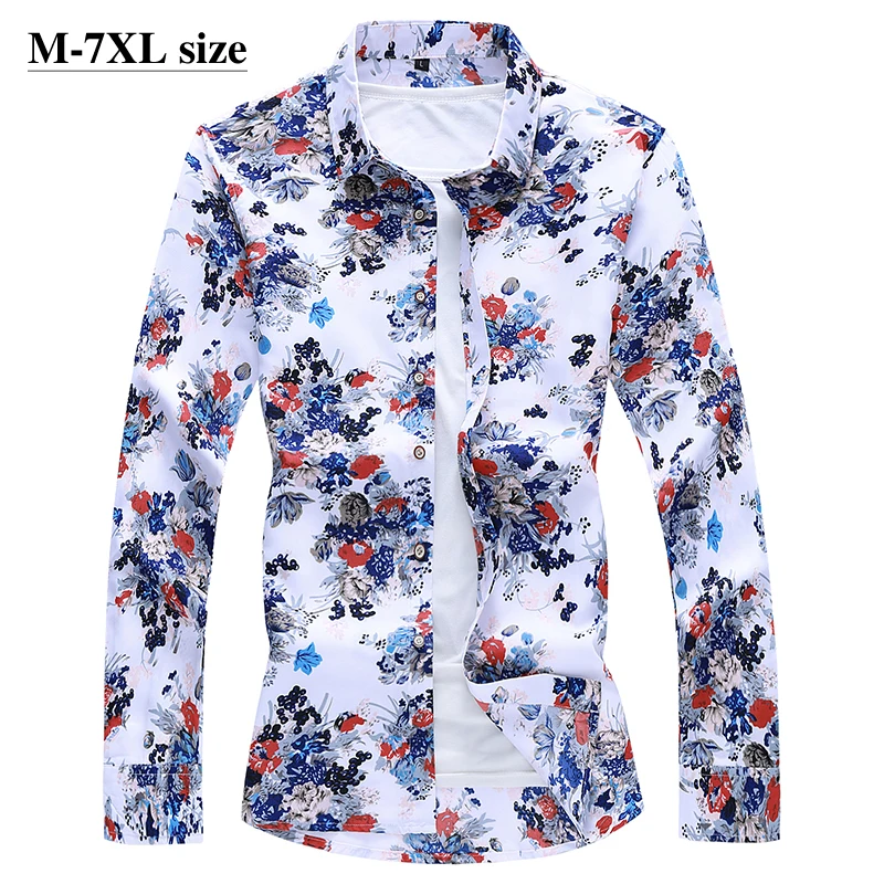 2022 New Mens Shirts Large Size Business Casual Long sleeved Fashion