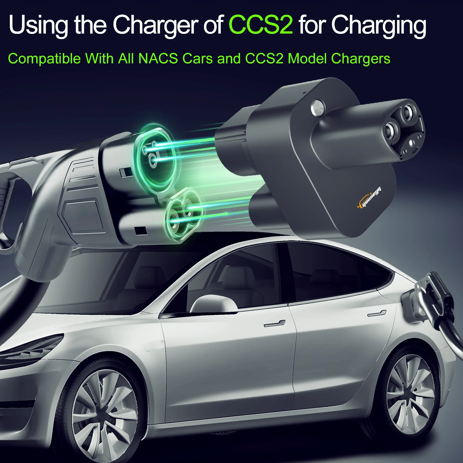 Electric Vehicle Wireless Charger Tesla Model S GUWIEYG EV
