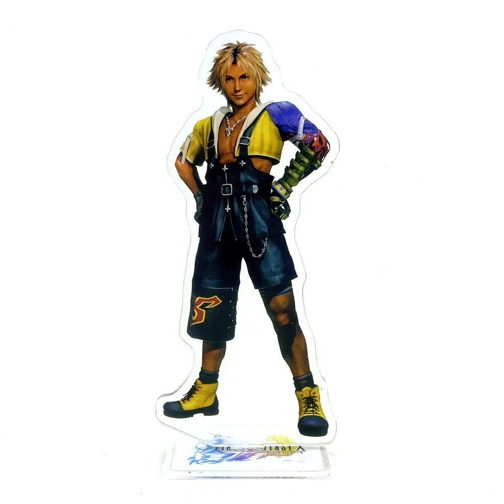 FF10 main character Tidus Yuna acrylic stand figure model holder topper  anime - AliExpress, image size:1000x1000