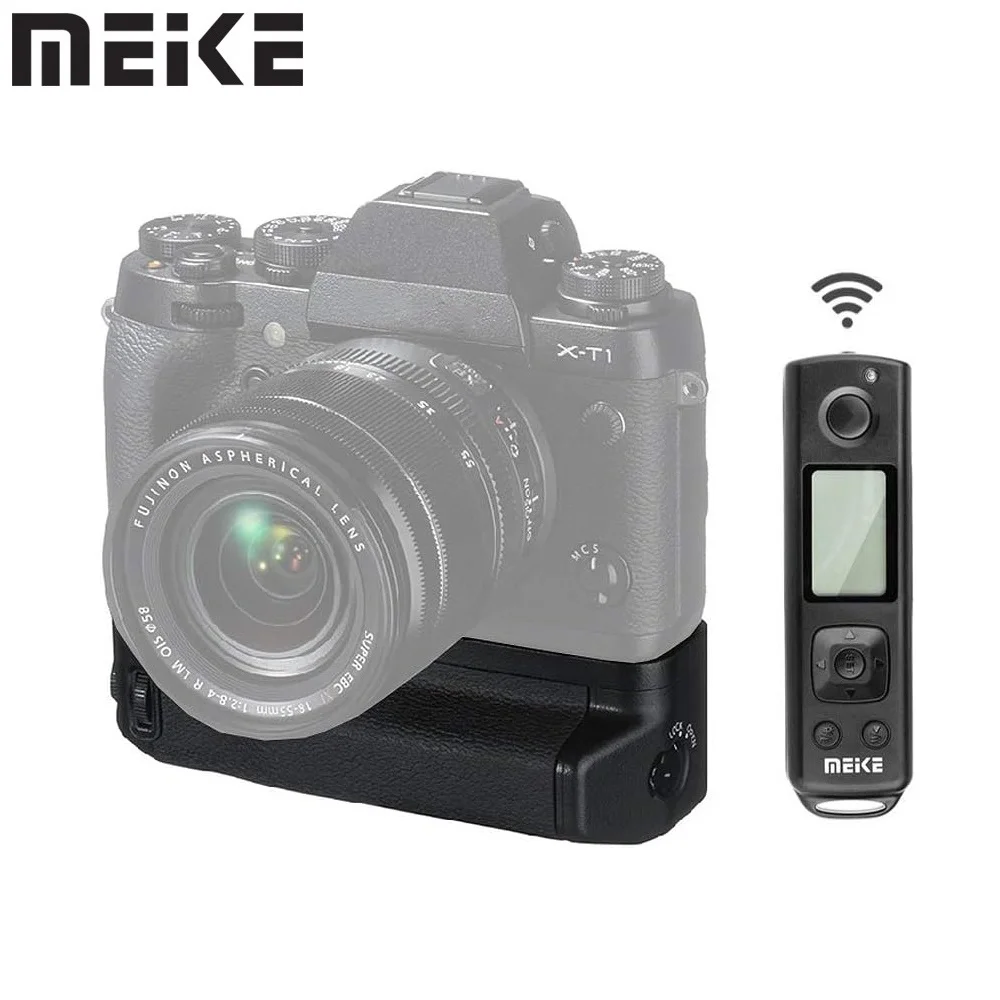 Meike MK-XT1 PRO Vertical Battery Grip for Fujifilm XT1 X-T1 Camera with 2.4G Wireless Remote Control
