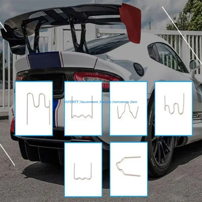 367d 500 חתיכות 0.6 0.8 מ"מ מצרך חם לתיקון חלקים מפלסטיק של מכוניות לתיקון גל עבור כלי רכב חמצון חמצון