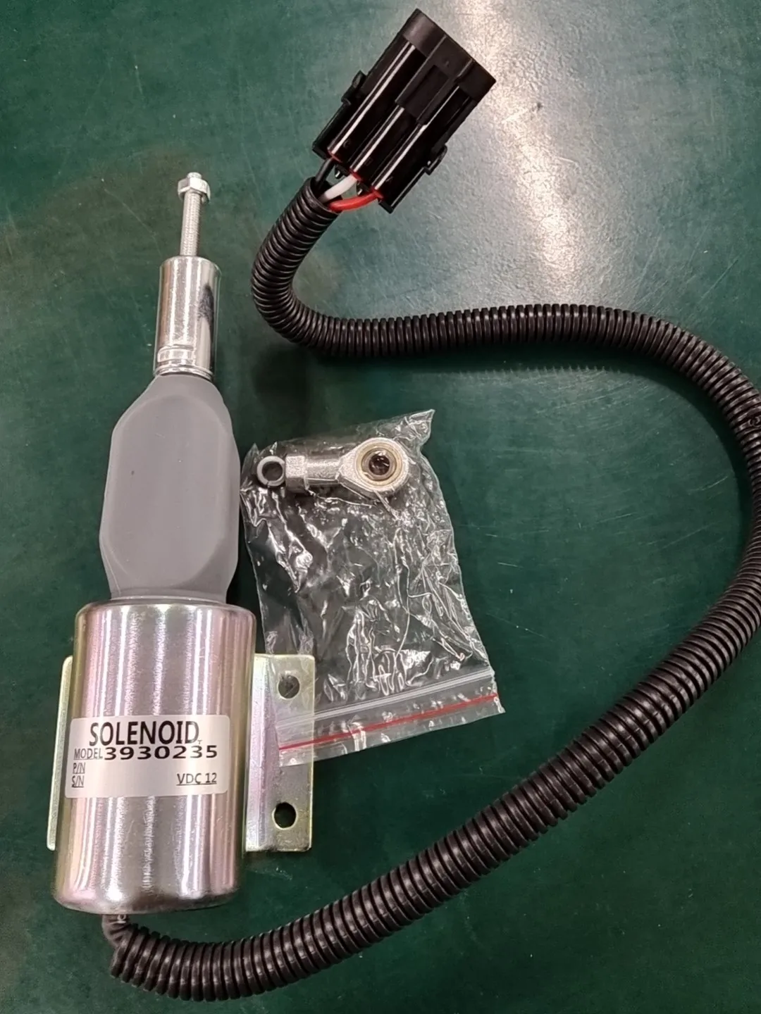 SA-4348-12V 연료 차단 솔레노이드 밸브, SA-4348-24V 오일 차단 밸브, 3930236 3930235 발전기 엔진 부품