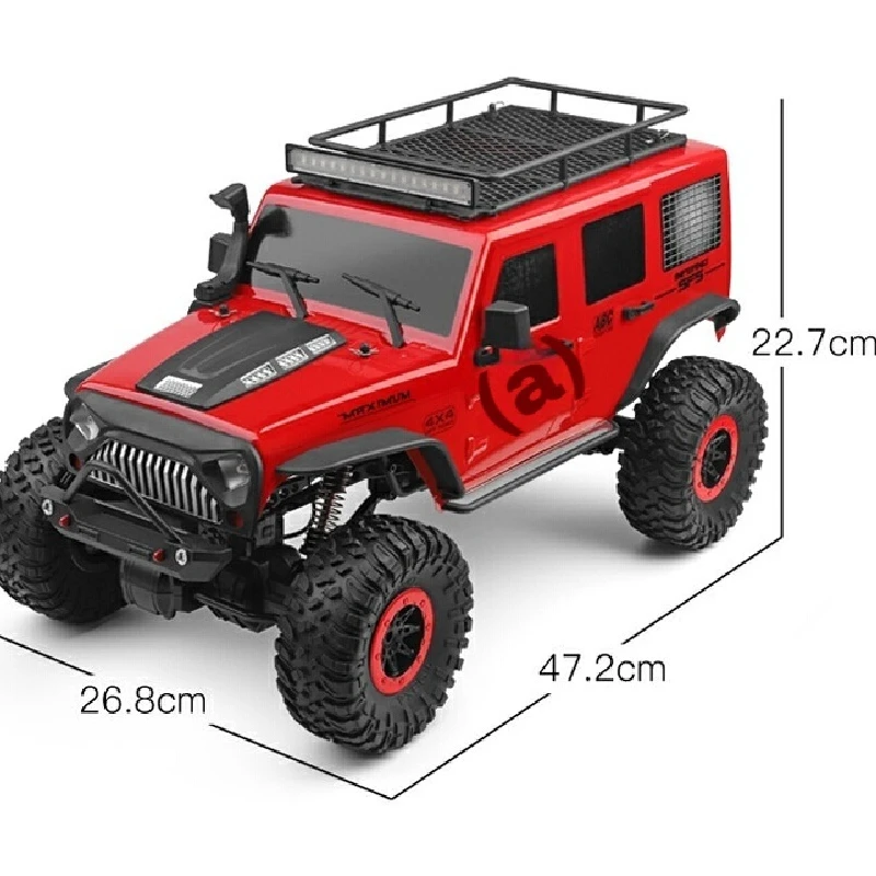 WL104311 RC1:10 electric four-wheel drive double axle climbing car suspended double straight axle off-road toy car model 5