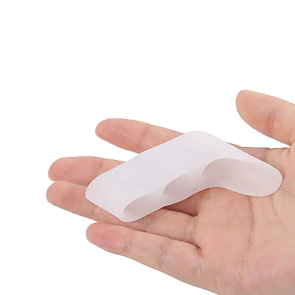 1 Pair Gel Little/Pinky Toe Valgus Corrector Separator Spacer Straighteners