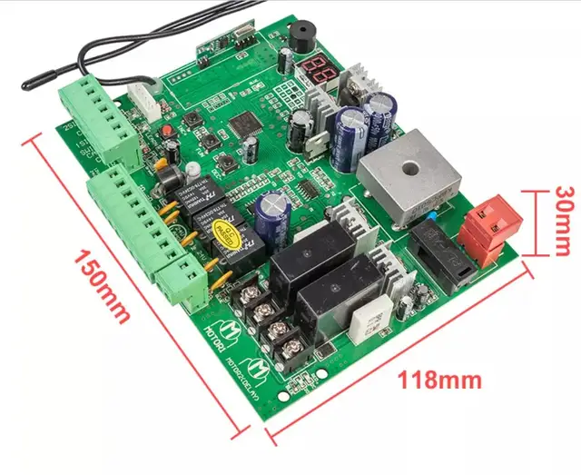 DC24V PCB Board card plate for Automatic Double Arms Swing Gate Opener Control Board Panel Smart Control Center System 3