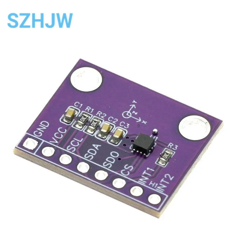 MCU-LIS2DH12TR 3 축 가속 모듈 센서 개발 보드, ADXL345 교체, LIS2DH12TR