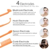 4pcs High Frequency Facial skin care wand device Acne Treatment Tool HF Hair Care Device Professional Kit with gift Box 5