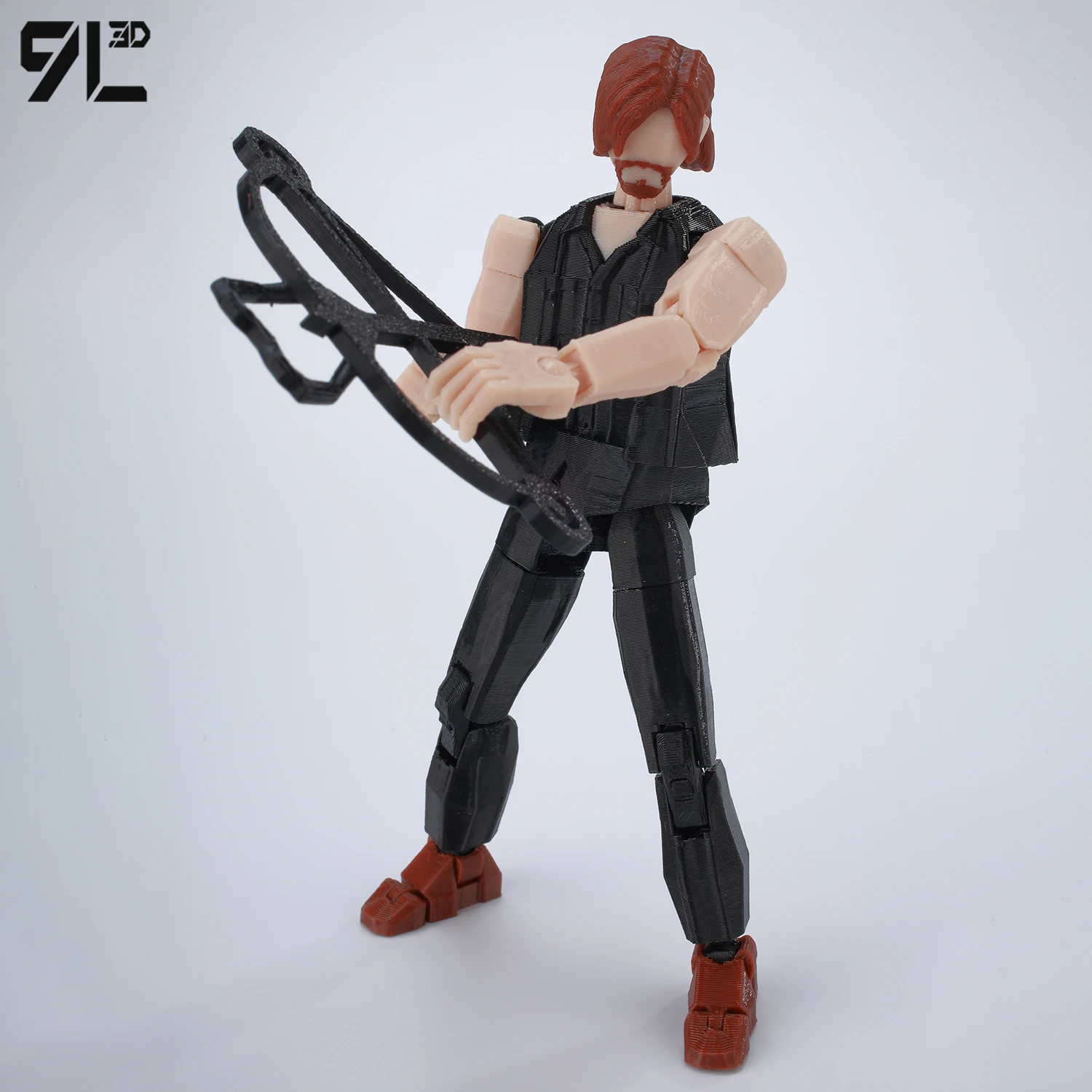 9L3D Lucky13 The Walking Dead Multi Jointed Anime Figure