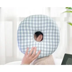 Ear Hole Pillow Adult Beauty Salon Pillow Core Side Sleep Single Hole Ear Pillow Elderly Patients