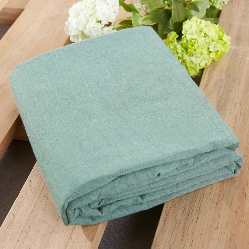 

Men's single bed plaid cotton quilt pillowcase three-piece set washed cotton bed sheet single piece pure cotton student dormitor