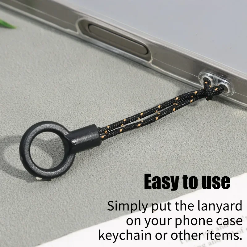 Universal Phone and Camera Wrist Strap with Anti-Lost Keychain Attachment