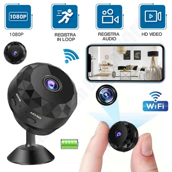 Mini WiFi HD 1080P Camera WiFi IP/AP Remote monitoring Securitys Wireless Full Securitys Surveillance Camera Smart Home 2025 NEW 1