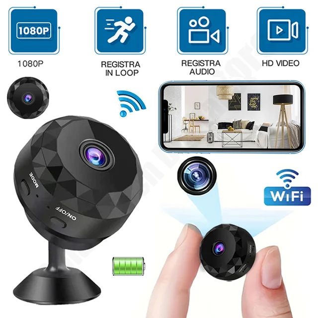 Mini WiFi HD 1080P Camera WiFi IP/AP Remote monitoring Securitys Wireless Full Securitys Surveillance Camera Smart Home 2025 NEW 1