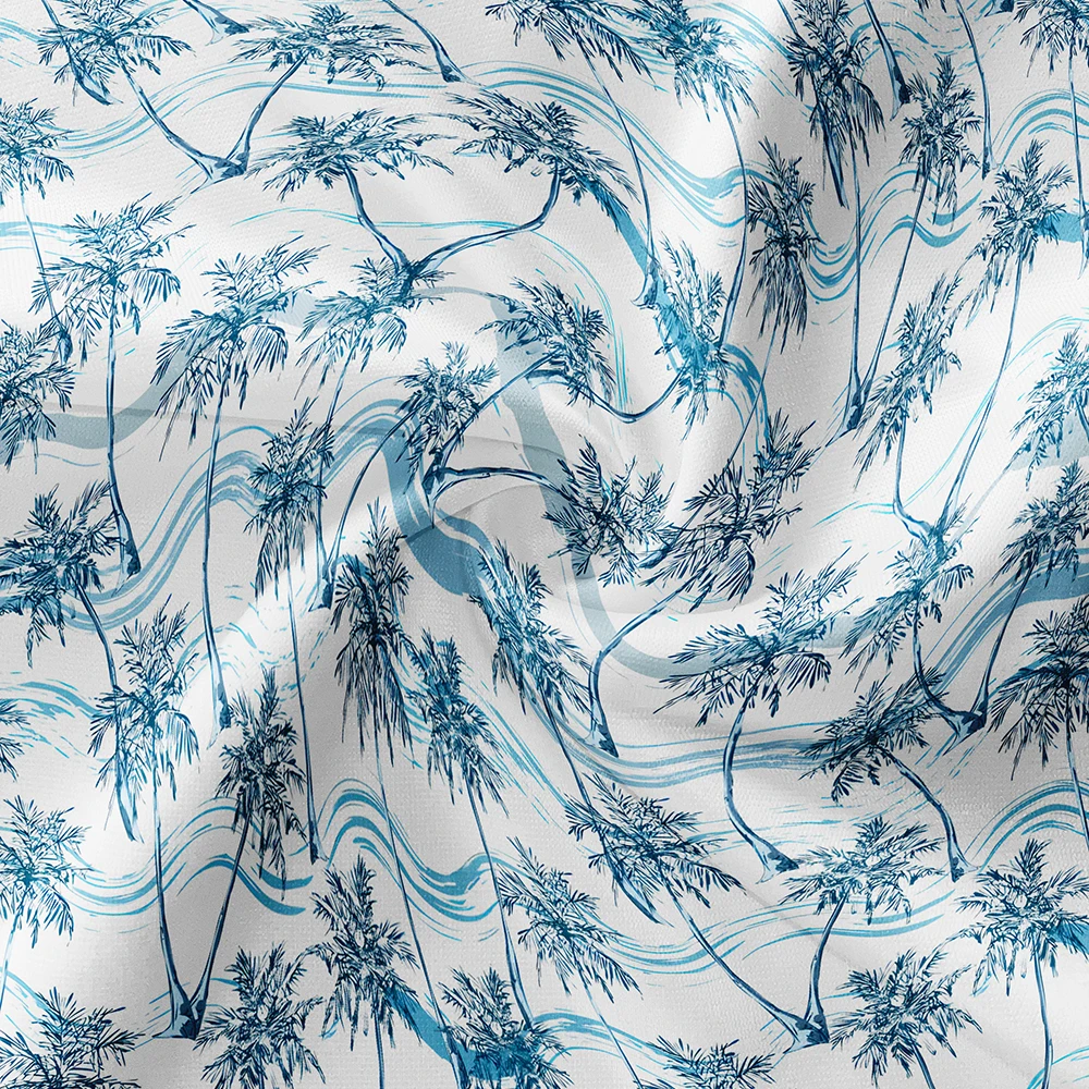 Рисунок 6 - Мужская рубашка с цифровым принтом кокосового дерева