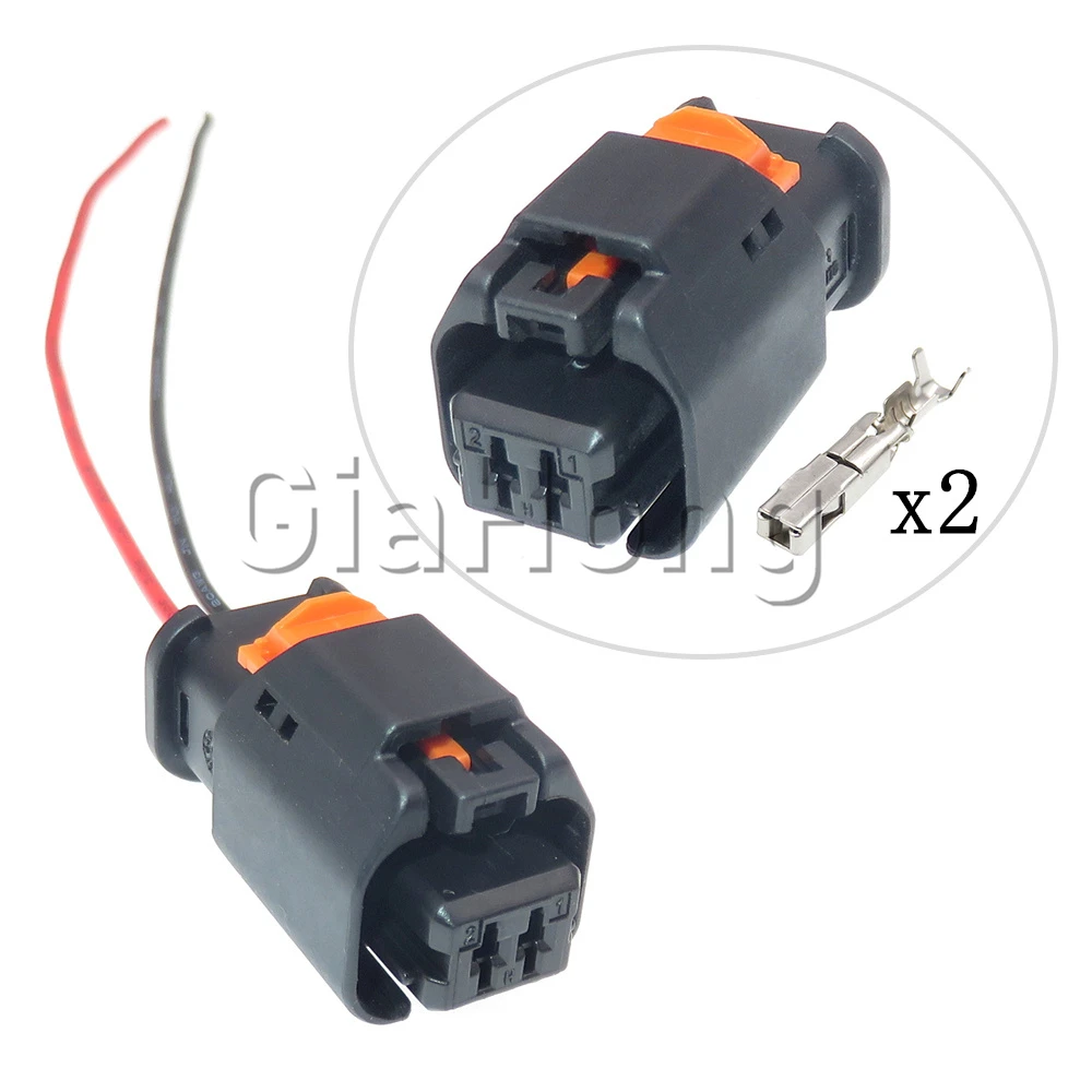 

1 Set 2 Ways Auto Starter Accessories 1801175-1 Car Gasoline Pump Sensor Unsealed Wiring Harness Socket For Peugeot Citroen