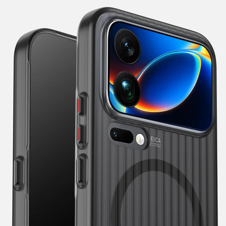Magnetic Wireless Charging Hard Matte Transparent Back Cover Shell s