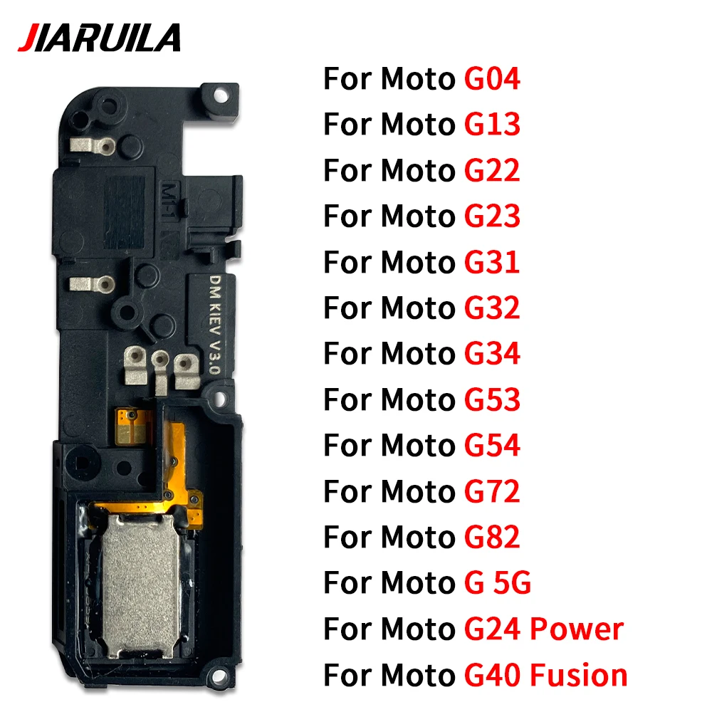 10Pcs Loud Speaker Buzzer Ringer Replacement Accessories Parts For Moto G04 G13 G23 G14 G22 G23 G24 Power G31 G32 G34 G40 Fusion