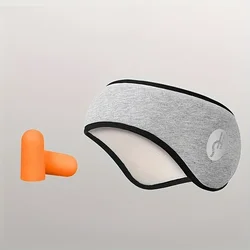 Plush Earmuff Sleep Mask with Soundproof Earplugs (Hui)