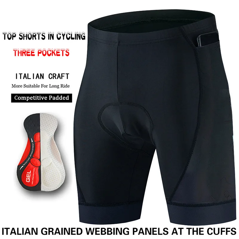 Cycling Pants Man Mtb Cyklopedia Shorts Men Professional Sports Men's Gel Lycra Bibs Summer Clothing Bib Short Maillot Bike 3