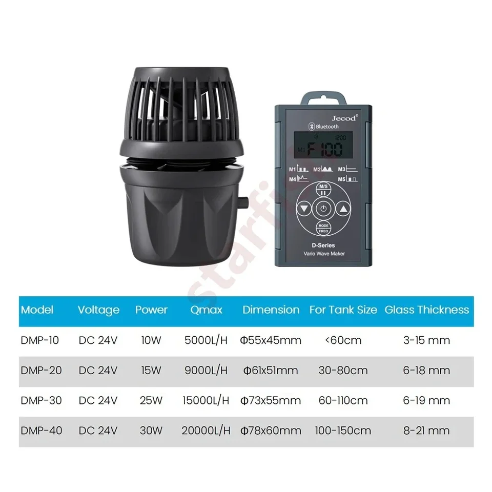 Jebao Jecod 新しいスマート Bluetooth アプリ制御コードレス淡水海水