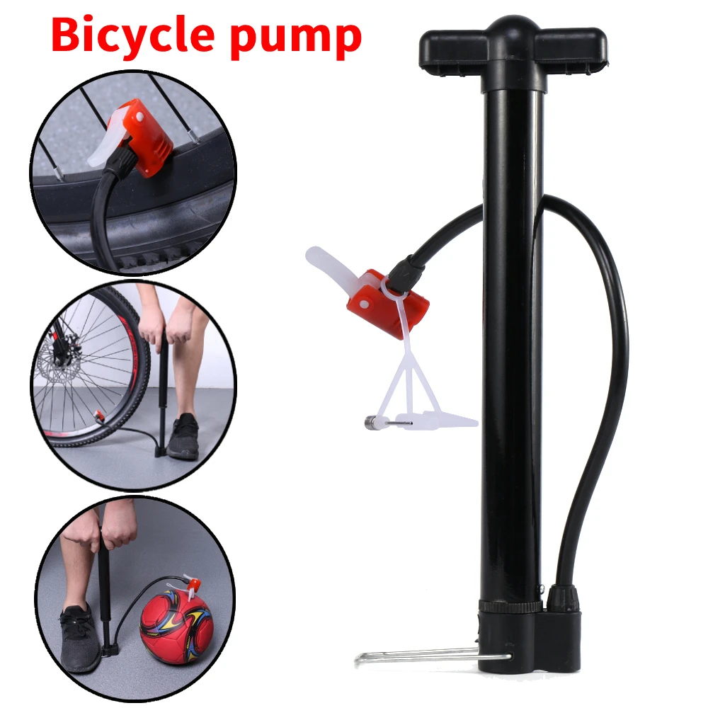 Pompe à vélo à Pied comprend des adaptateurs