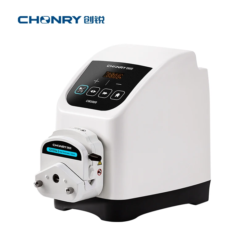 CHONRY 디지털 연동 펌프, 실험실 액체 이송 CM3000, 최대 1140mL/분