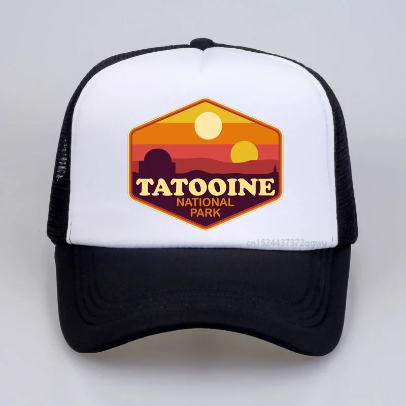 

Tatooine Sunset men hat Tatooine National Park Luke Skywalker Baseball Cap Retro Movie Inspired Golf Hat Male Breathable hats