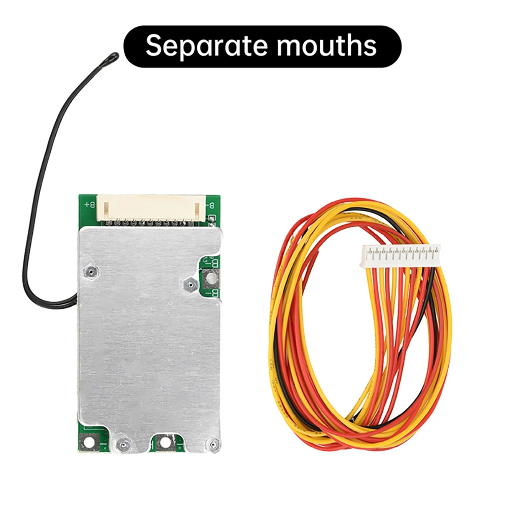 Enhanced Lithium Battery Protection Board with Equalization and Balanced Charging Capability, 30A 36V